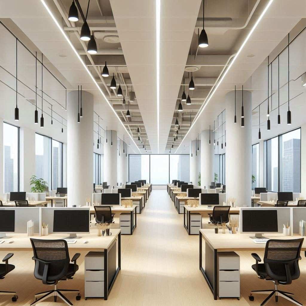 采购部门该怎样为写字楼办公办公区照明舒适度设置部门座位批量调换的升级路径